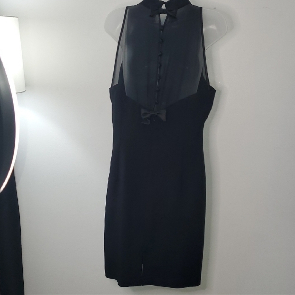 Donna Ricco Black Backless Dress - Picture 3 of 8